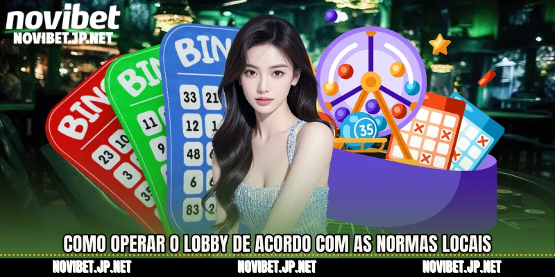 Como operar o lobby de acordo com as normas locais