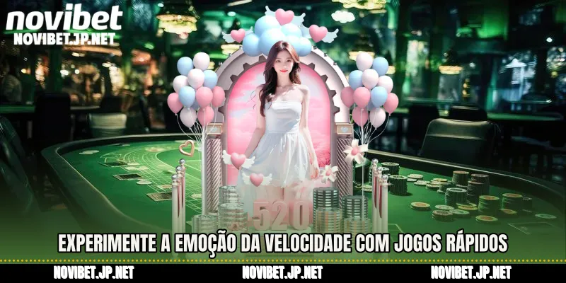 Experimente a emoção da velocidade com Jogos Rápidos