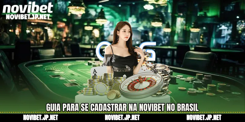 Guia para se cadastrar na Novibet no Brasil
